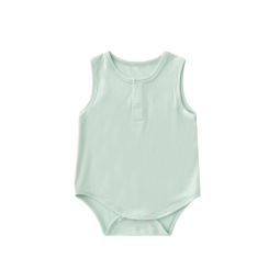 Bamboo Romper Manufacturer - Summer Sleeveless Vest Solid