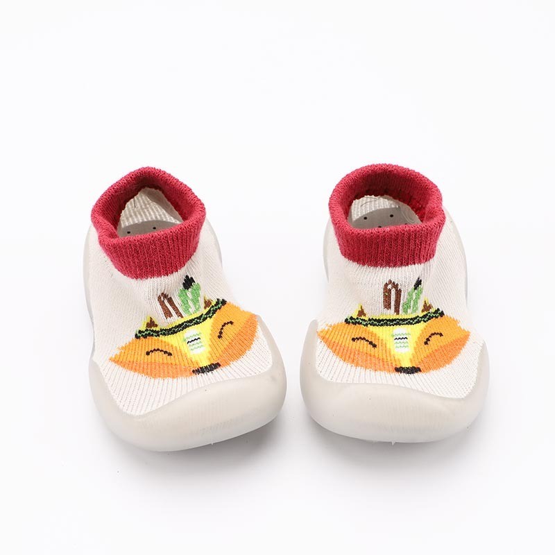 Toddler Sock Shoes Supplier - Non Skid Crew With Grips