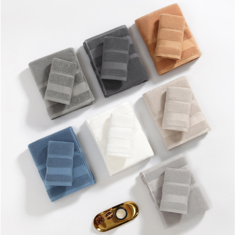 Bath Towel Set Factory - Pure Cotton Satin Novelty Pattern