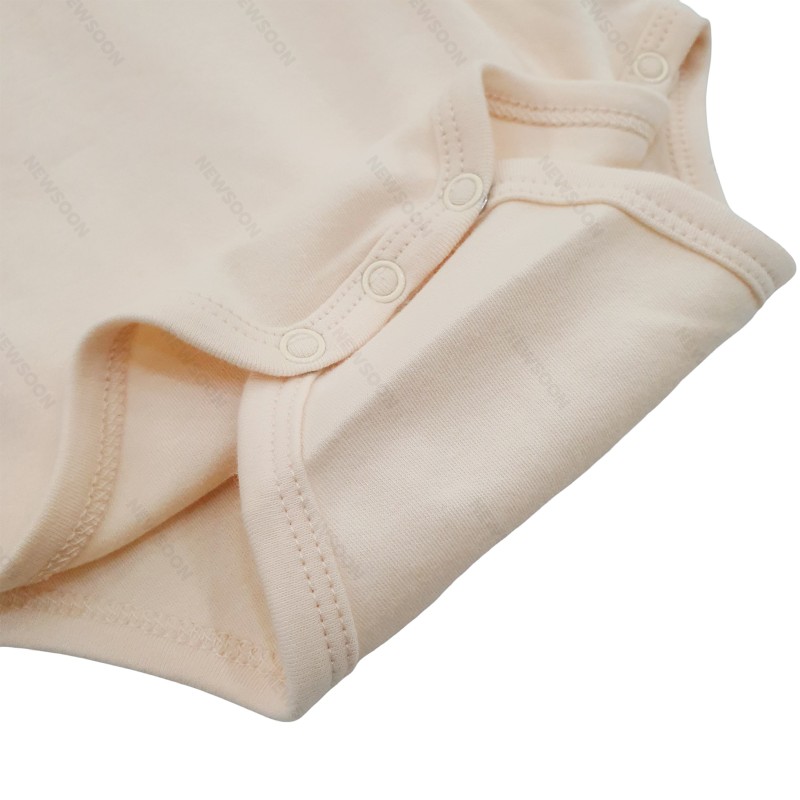 Baby Rompers Factory - RTS Pima Cotton Short Sleeve Snap