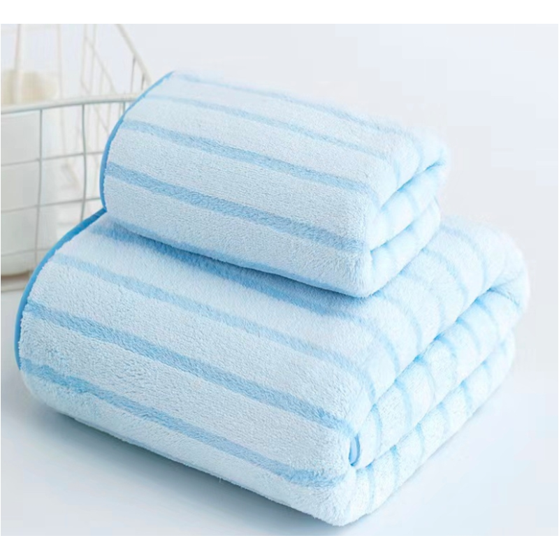 Hand Bath Towels Supplier - Custom Coral Fleece Jacquard