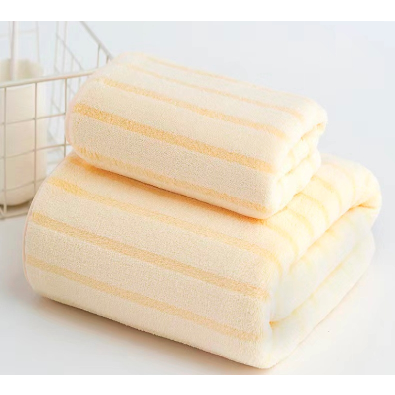 Hand Bath Towels Supplier - Custom Coral Fleece Jacquard