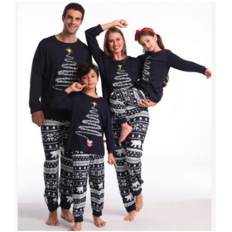 Christmas Pajama Set Supplier - Wholesale Family Warm Soft