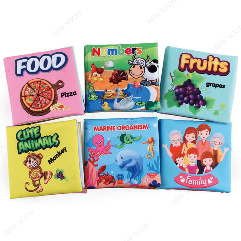 Early Education Book Manufacturer - Washable Nontoxic Fabric Soft