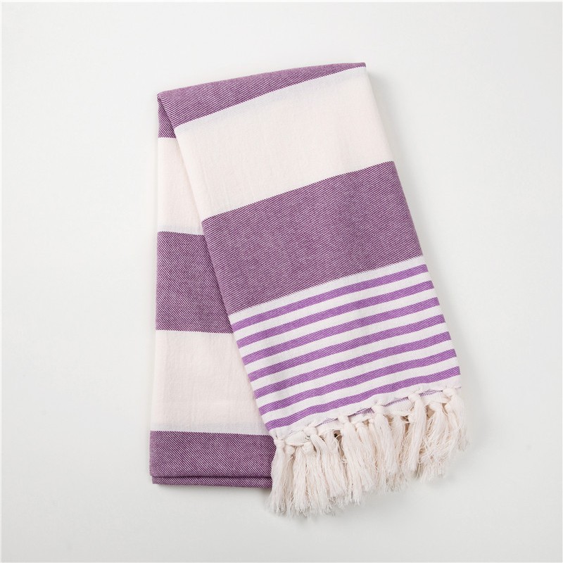 Turkish Bath Towel Manufacturer - 100% Cotton Quick-Dry Striped