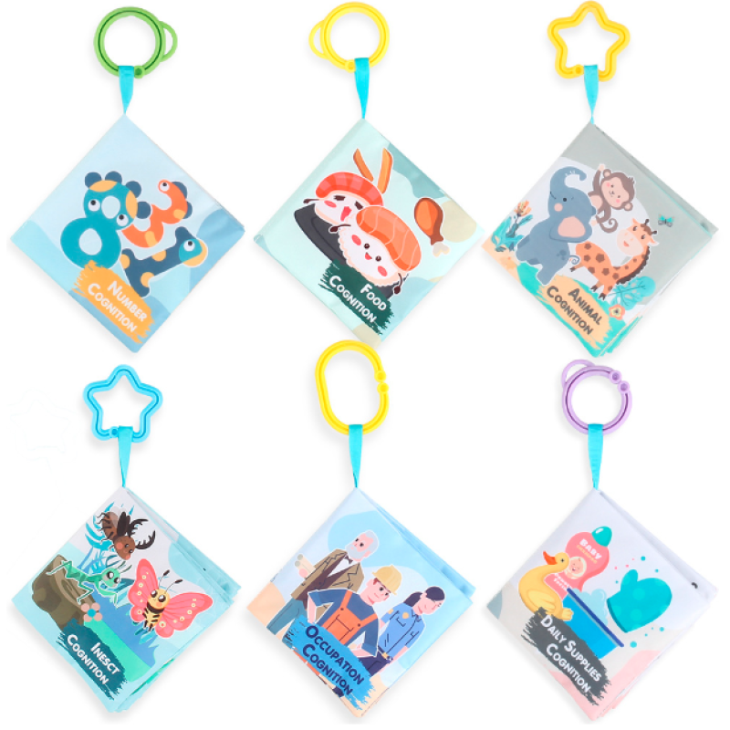 Baby Cloth Book Factory - Soft Stereo Cognitive Washable