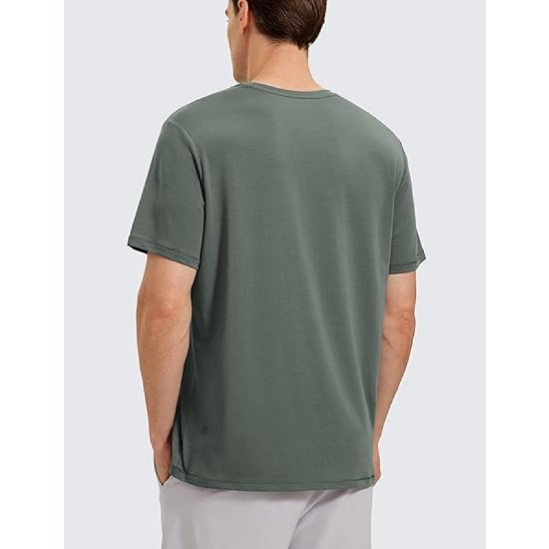 Mens T-Shirt Manufacturer - Factory Custom Supima Relaxed Fit