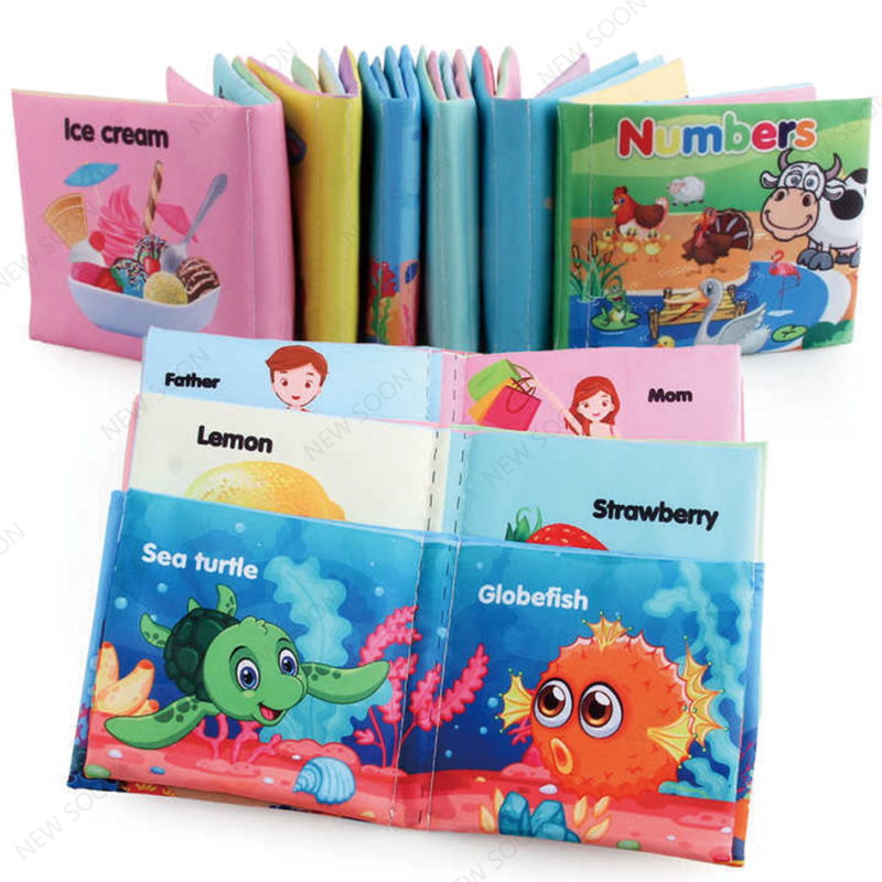 Early Education Book Manufacturer - Washable Nontoxic Fabric Soft