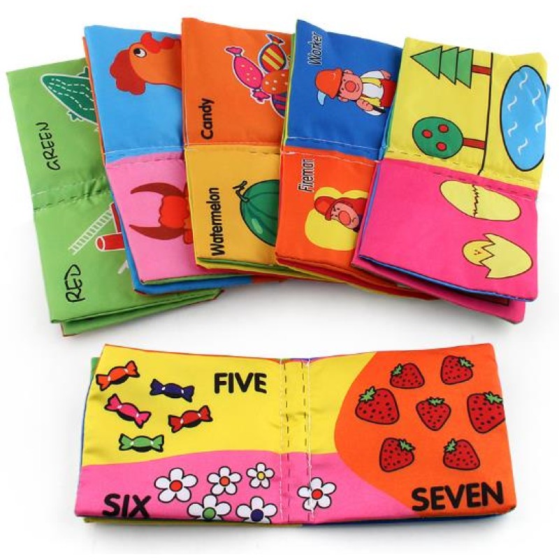 Baby Cloth Book Factory - Soft Educational Toddler Toys