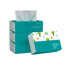 Facial Tissue Factory - Soft Pack Disposable Skin Care