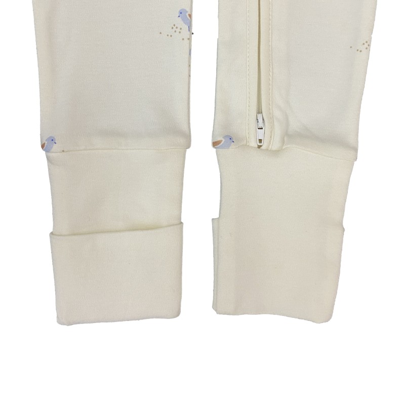 Baby Rompers Supplier - RTS Pima Cotton Two Way Zipper