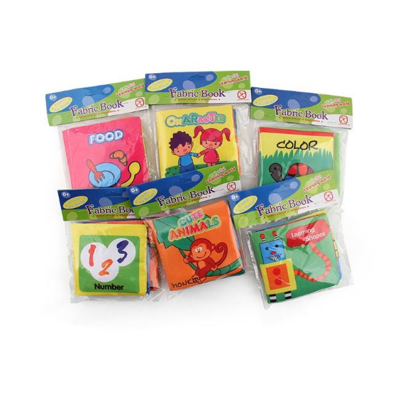 Baby Cloth Book Factory - Soft Educational Toddler Toys