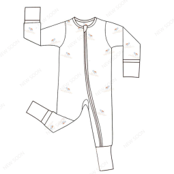 Baby Rompers Manufacturer - Unisex Jacquard Pima Cotton Short