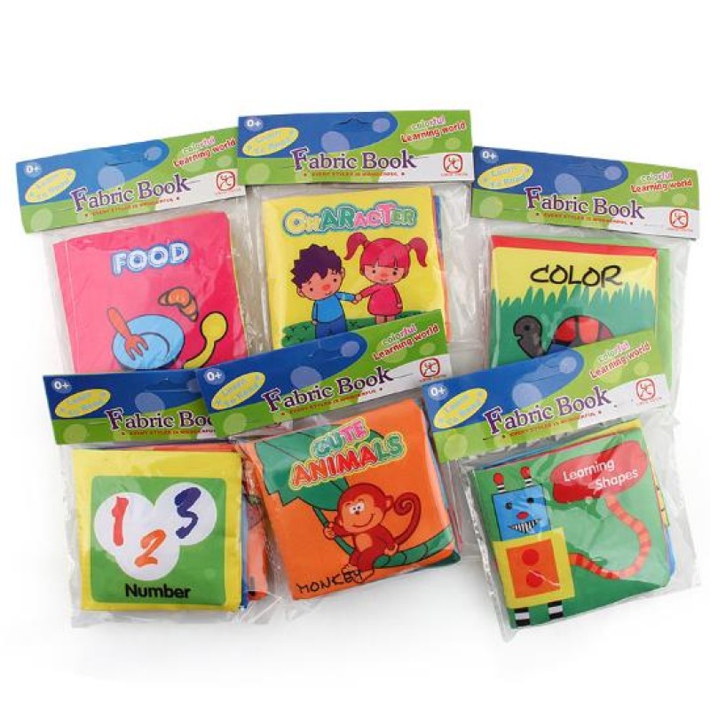 Baby Cloth Book Factory - Soft Educational Toddler Toys