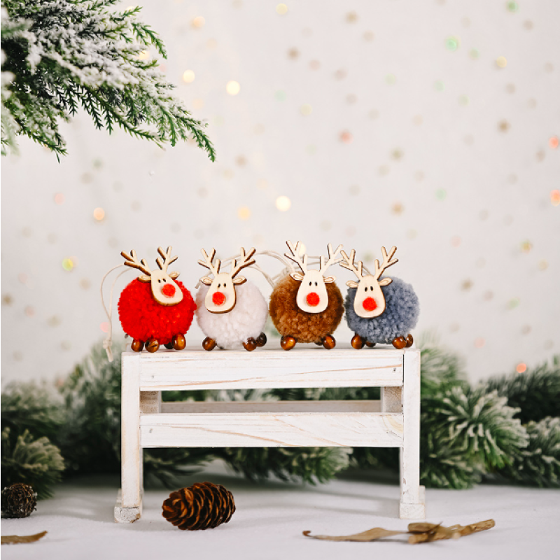 Christmas Pendant Manufacturer - Creative Elk Tree Gift