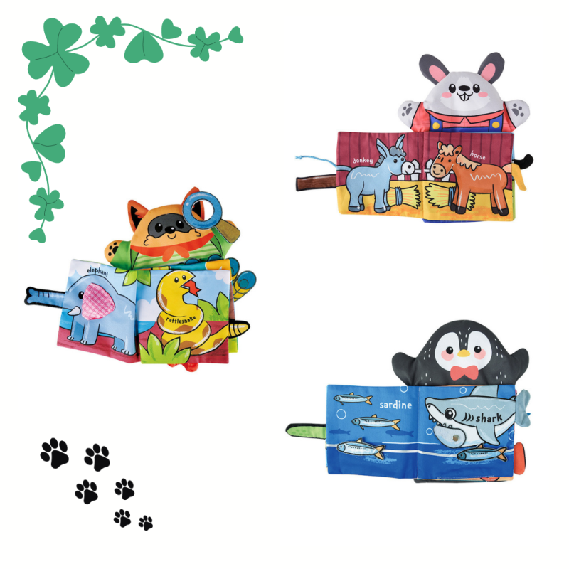 Hand Puppets Factory - Wholesale 3D Animal Finger Set