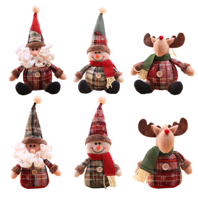 Plush Doll Manufacturer - Snowflake Tree Hanging Ornaments