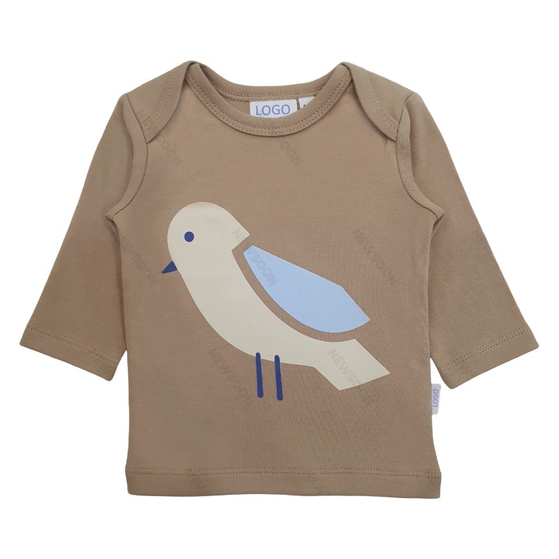 Baby Rompers Factory - RTS Supima Cotton Printed Long Sleeve