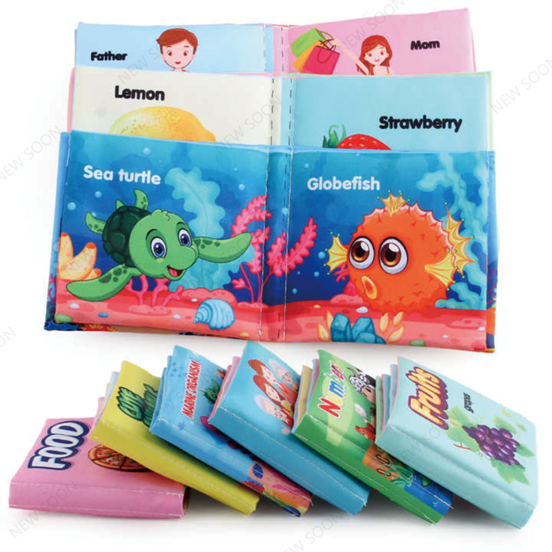 Early Education Book Manufacturer - Washable Nontoxic Fabric Soft