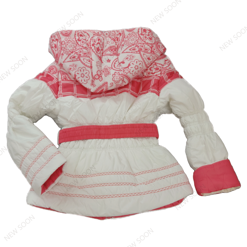 Kids Jackets Supplier - Custom Red White Floral Windproof
