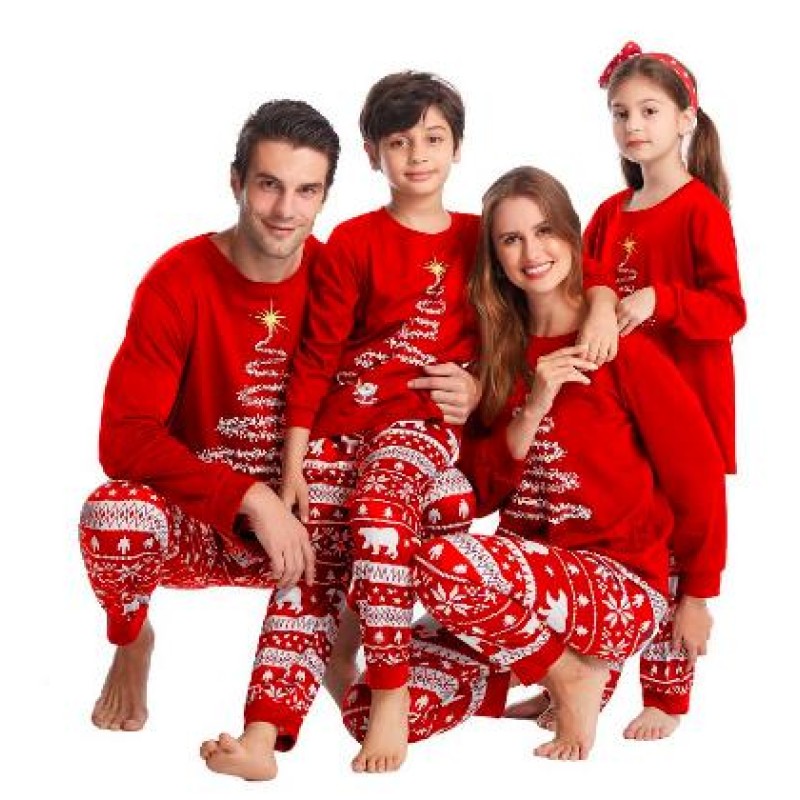Christmas Pajama Set Supplier - Wholesale Family Warm Soft
