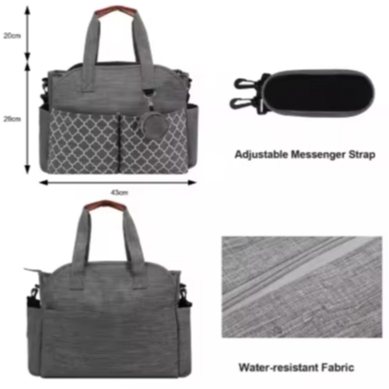 Diaper Backpack Supplier - Multi-function Waterproof Printed