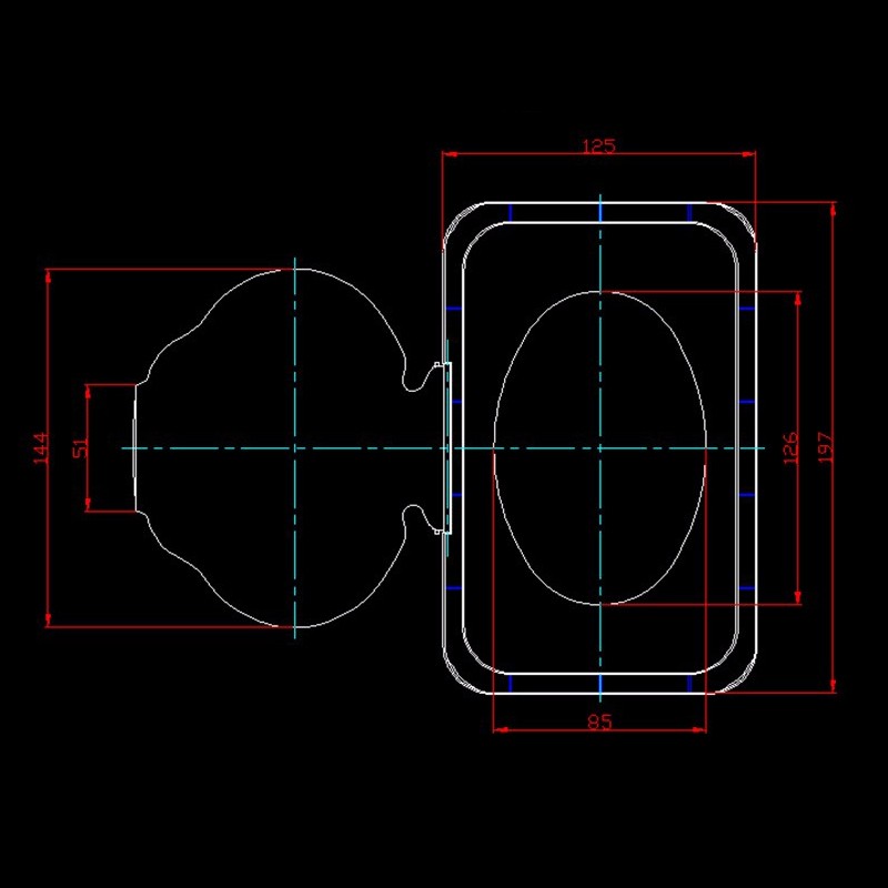 Wipe Case Factory - Tissue Bag Flip Top Cap