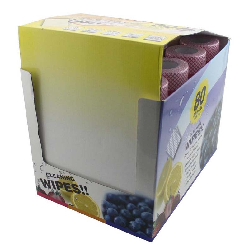 Furniture Wipes Factory - Rolls Packing Wax Polish Cloth