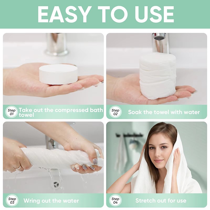 Bath Towel Factory - 70x140cm Thick Absorbent Cotton