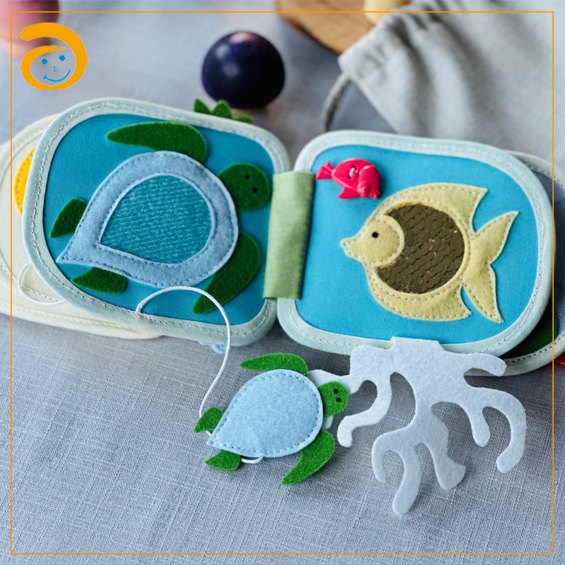 Montessori Quiet Book Supplier - Soft Felt Educational Travel
