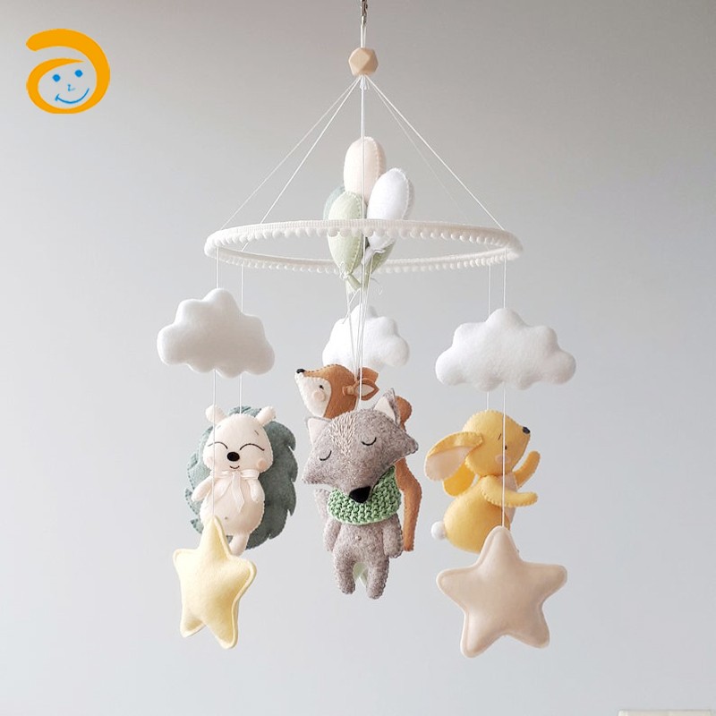 Baby Mobile Manufacturer - Hot Selling Felt Wooden Crib