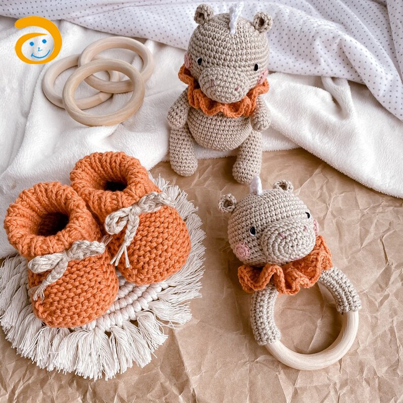 Crochet Rattle Manufacturer - Natural Foxy Knitting Weave