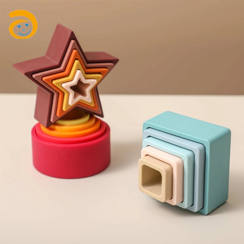 Shape Sorter Toy Factory - Portable Wooden Montessori Material