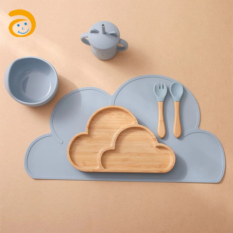 Silicone Baby Plate Manufacturer - Custom Suction Divided Bowl