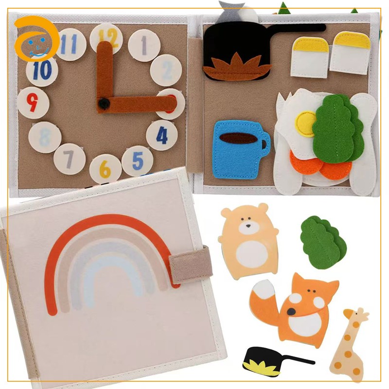 Felt Busy Book Manufacturer - New Arrival Toddler Learning