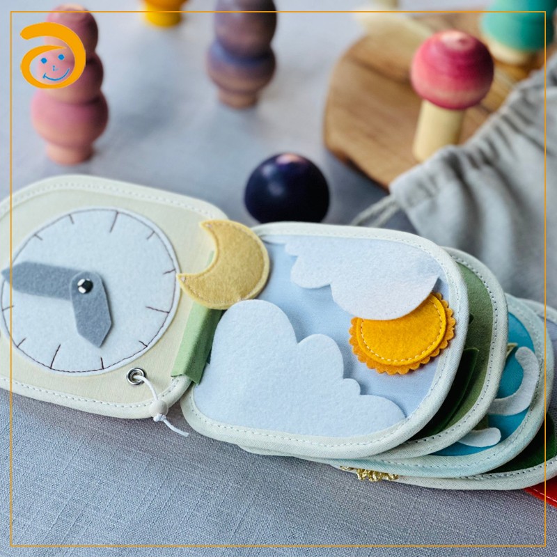 Montessori Quiet Book Supplier - Soft Felt Educational Travel