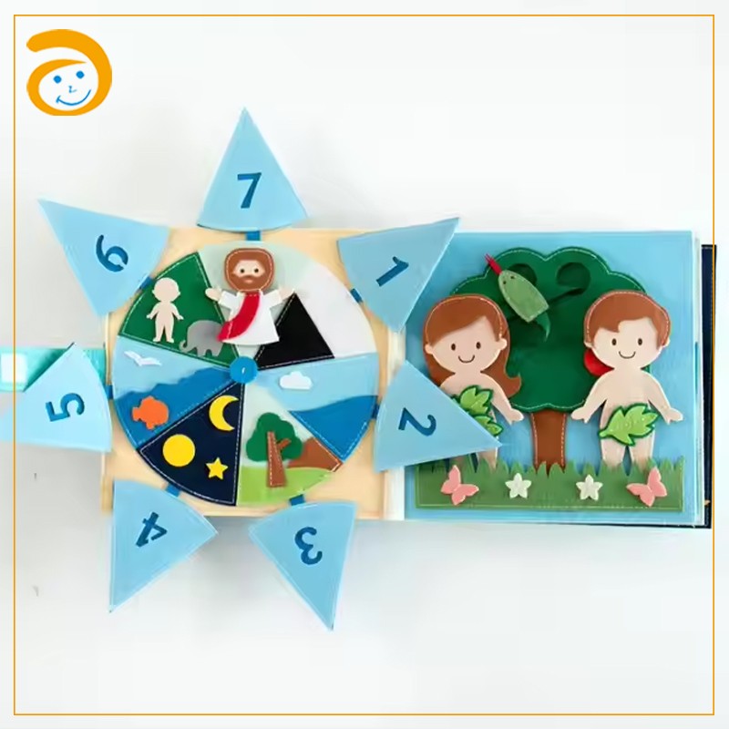 Montessori Felt Book Supplier - Hot Style Toddler Play Book