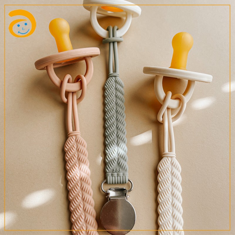 Pacifier Clips Supplier - New Born Round Cord Holder