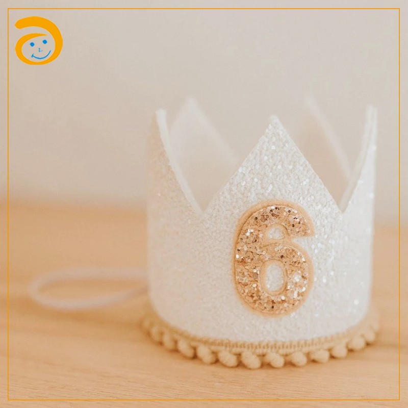 Muslin Crown Factory - Personalized First Birthday Hat