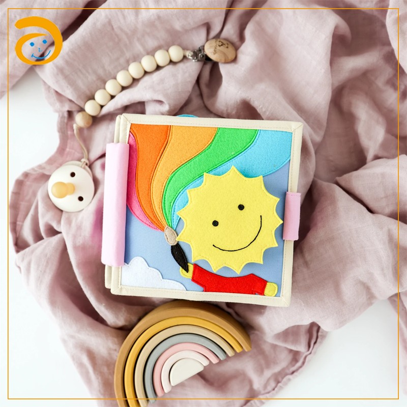 Educational Quiet Book Factory - Montessori Soft Felt Activity