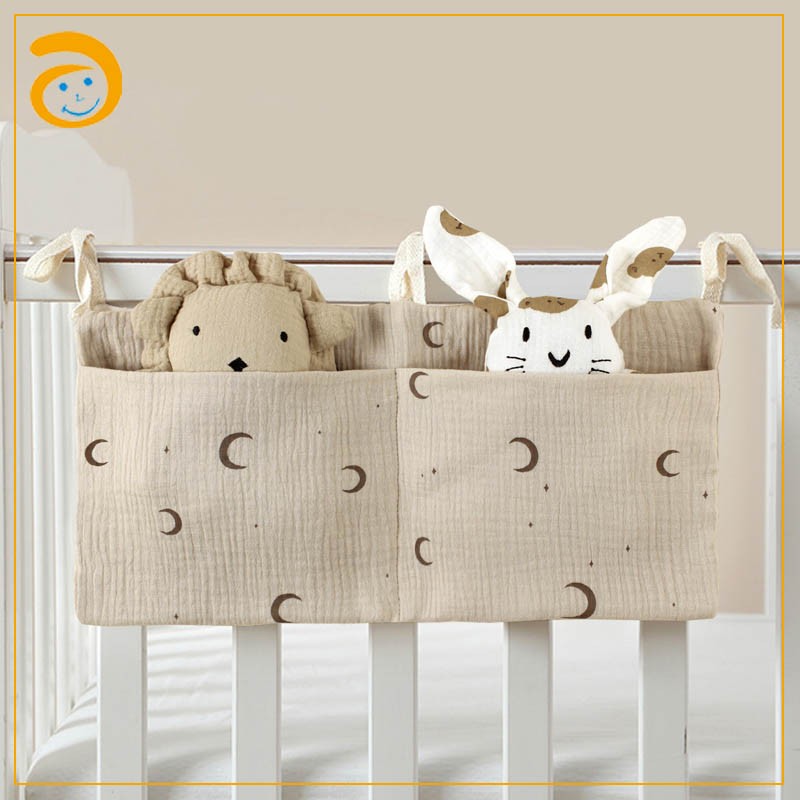 Baby Storage Bag Factory - Organic Cotton Muslin Organizer