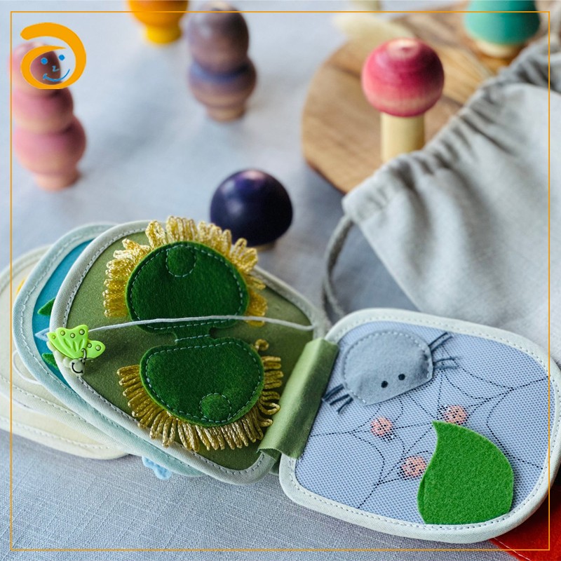 Montessori Quiet Book Supplier - Soft Felt Educational Travel