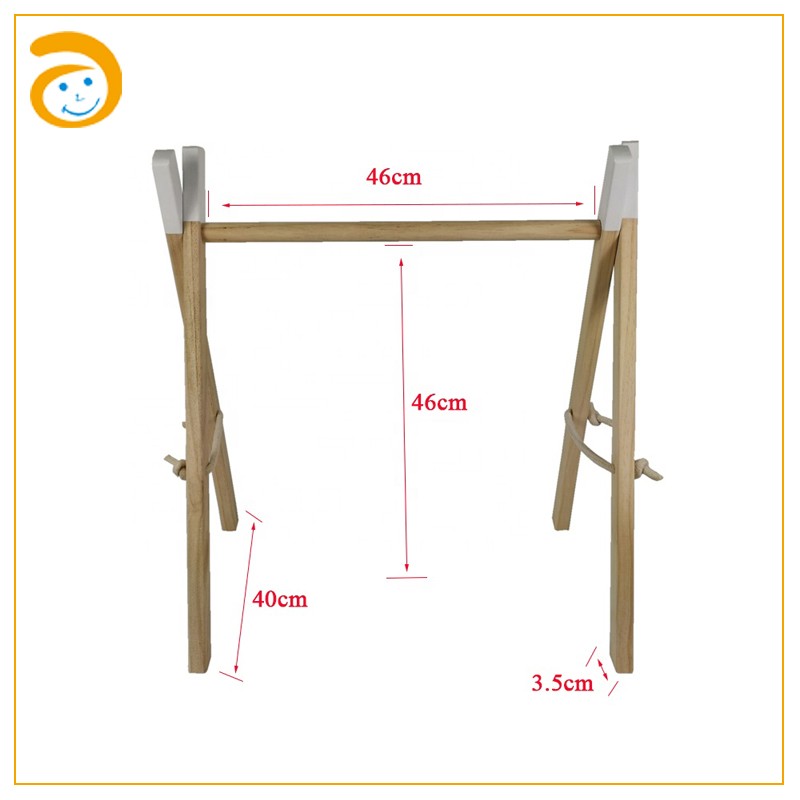 Baby Play Gym Supplier - Foldable Wooden Non-Toxic Bar