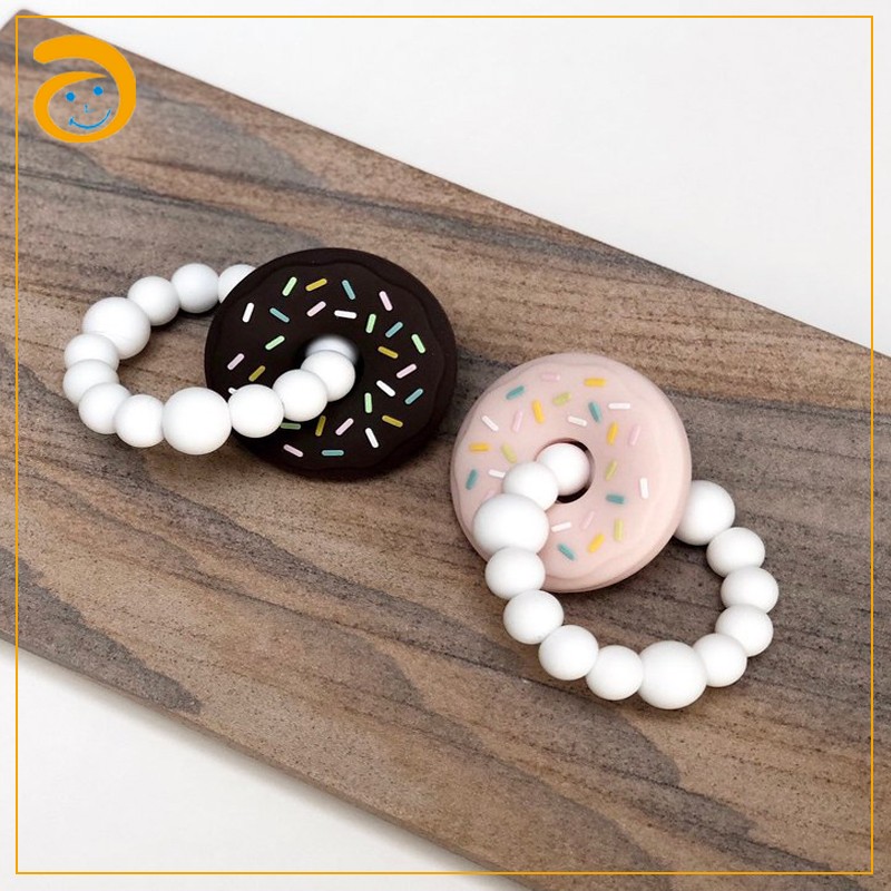 Pacifier Clip Manufacturer - Rainbow Wooden Beech Silicone