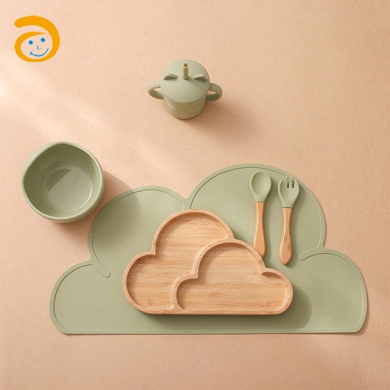 Silicone Baby Plate Manufacturer - Custom Suction Divided Bowl