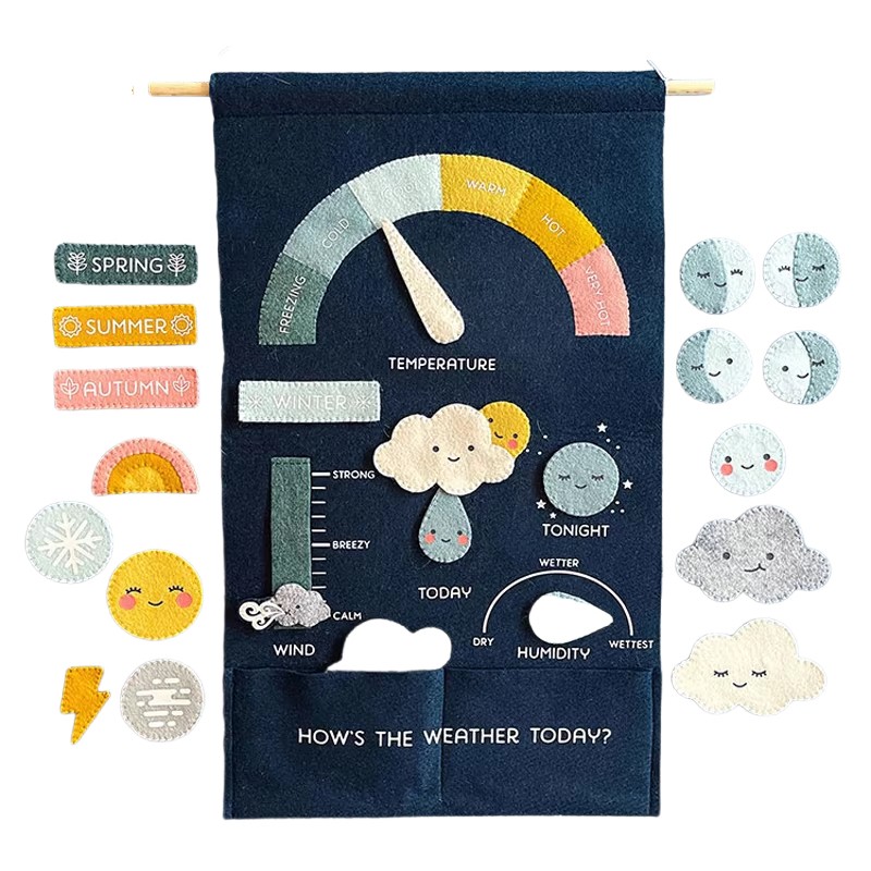 Wooden Stacking Toy Supplier - Creative Rainbow Nordic Game