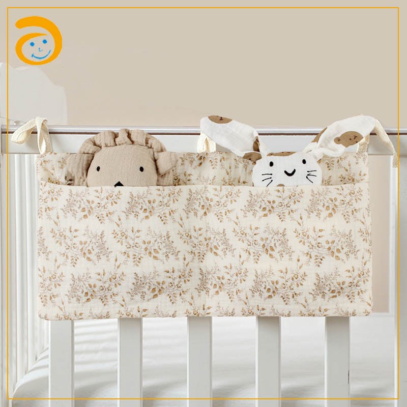 Baby Storage Bag Factory - Organic Cotton Muslin Organizer