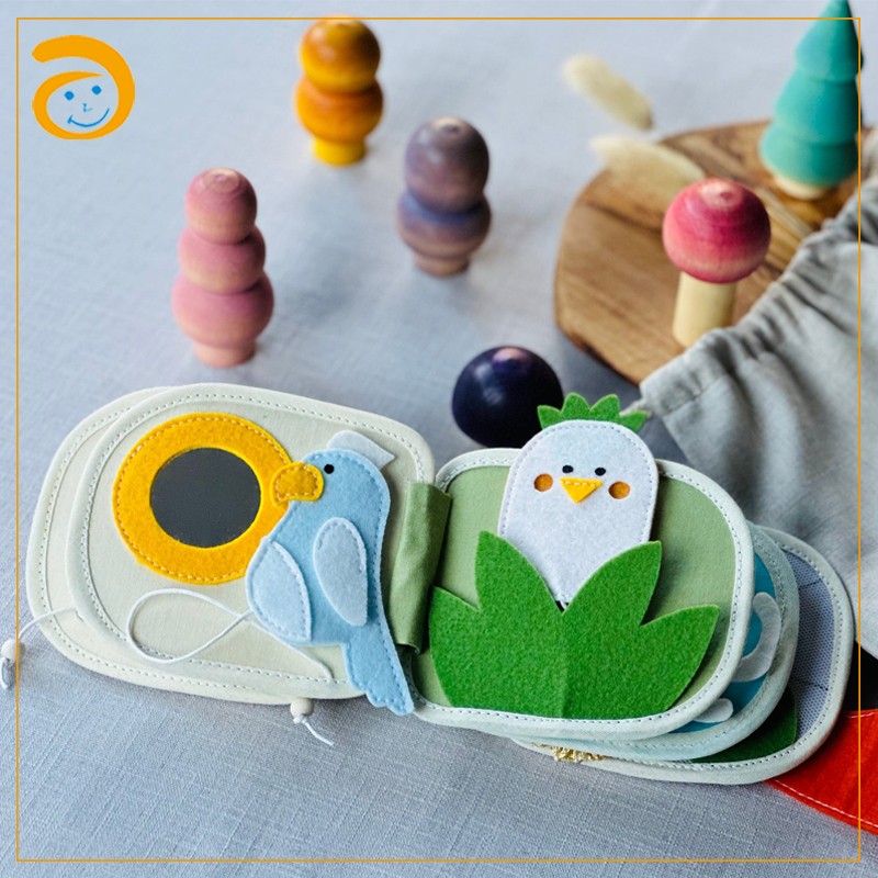 Montessori Quiet Book Supplier - Soft Felt Educational Travel