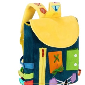 Busy Board Factory - Toddler Backpack Learning Activity Toys