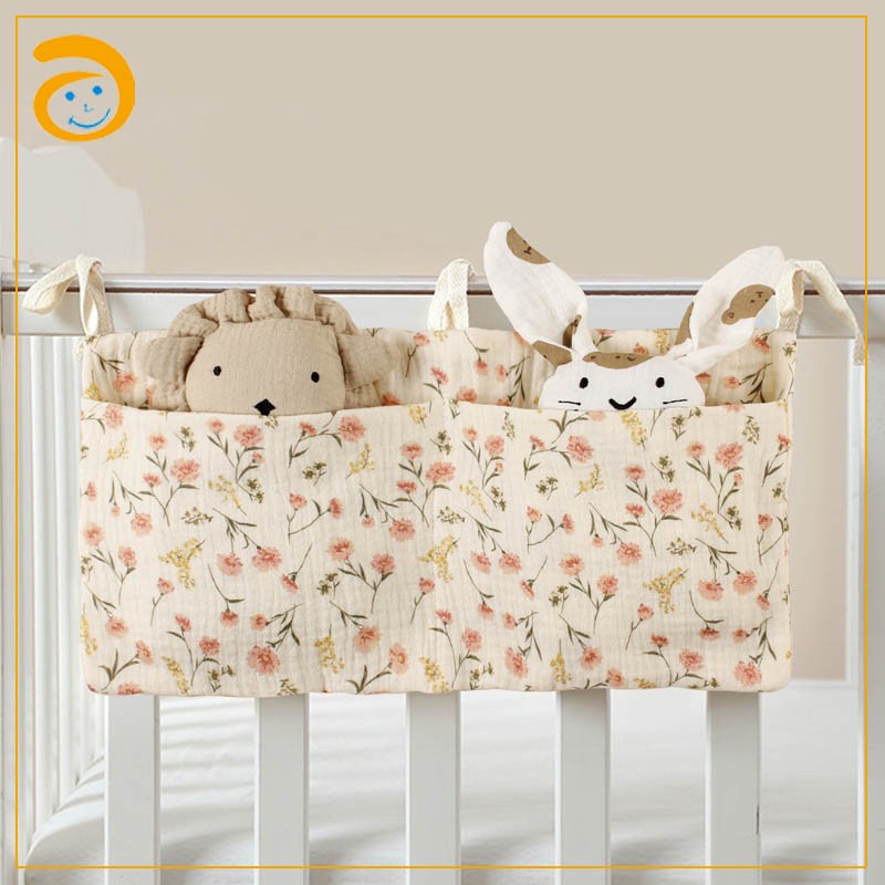 Baby Storage Bag Factory - Organic Cotton Muslin Organizer